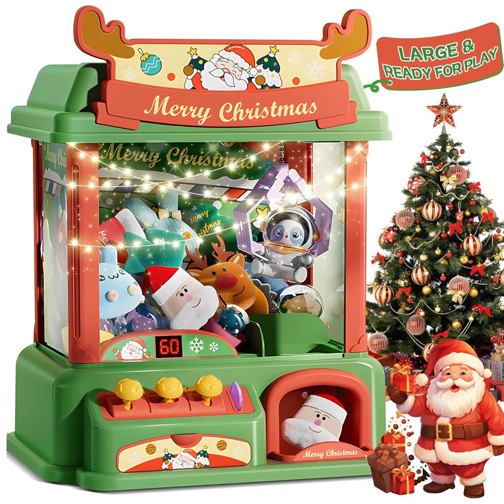 Arcade And Vending - Machine à griffes de Noël pour