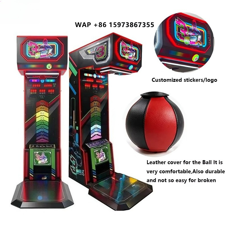 Arcade Games & Vending Llc Photos - Machine de simulation de boxe électronique,